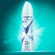 Degree Motion Sense Shower Clean Dry Spray 48 Hour Aerosol Anti-Perspirant-3.8 oz.-3/Box-4/Case