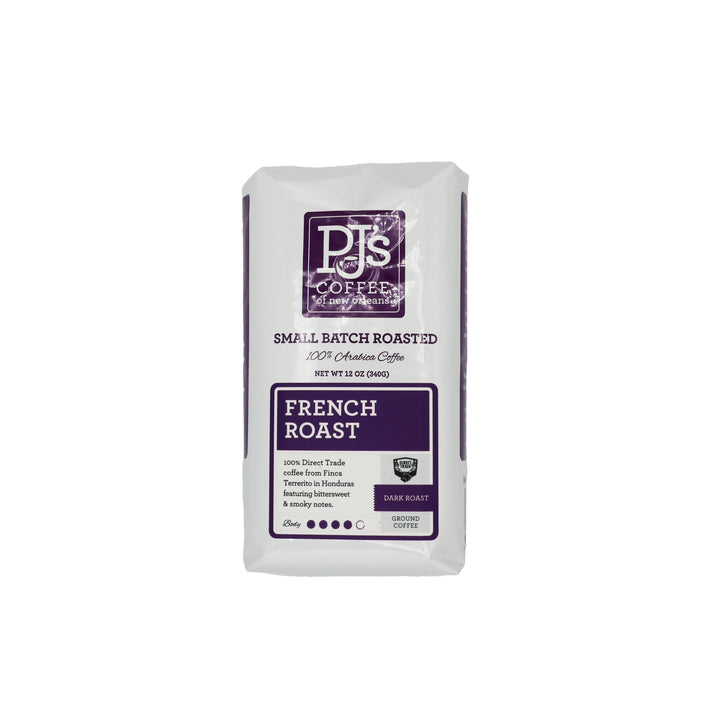 Pj's Coffee Of New Orleans French Roast Ground Coffee 6/12 Oz.