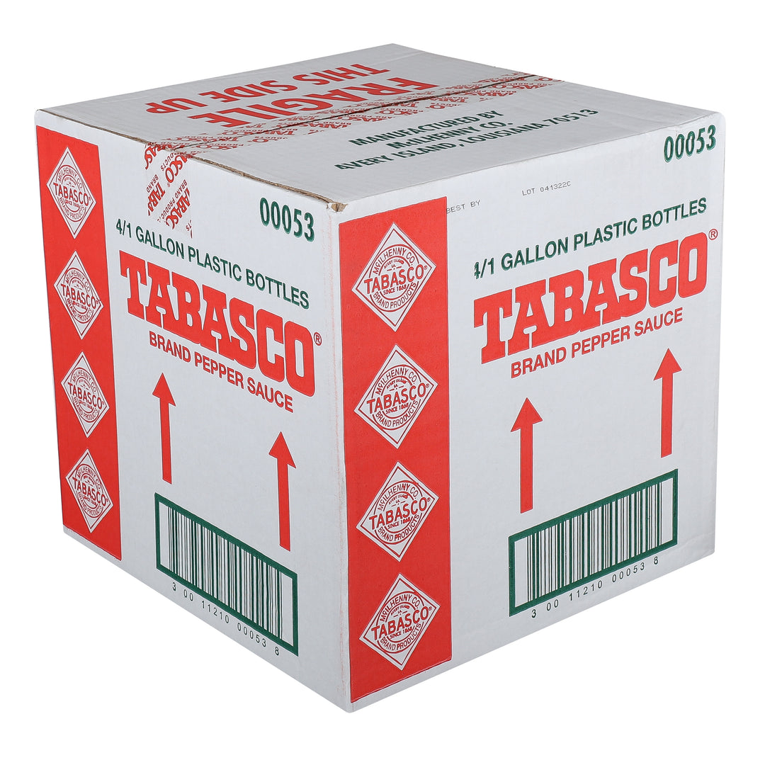 Tabasco Pepper Sauce Hot Sauce Bulk-1 Gallon-4/Case