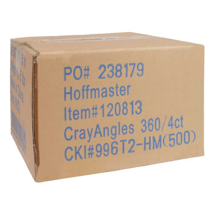 Hoffmaster Triangular Double Tipped Red/Blue Yellow/Green Crayon-2 Each-500/Case