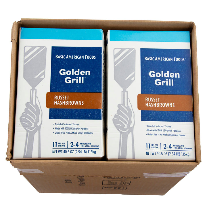 Baf Golden Grill Russet Hashbrowns-40.5 oz.-6/Case