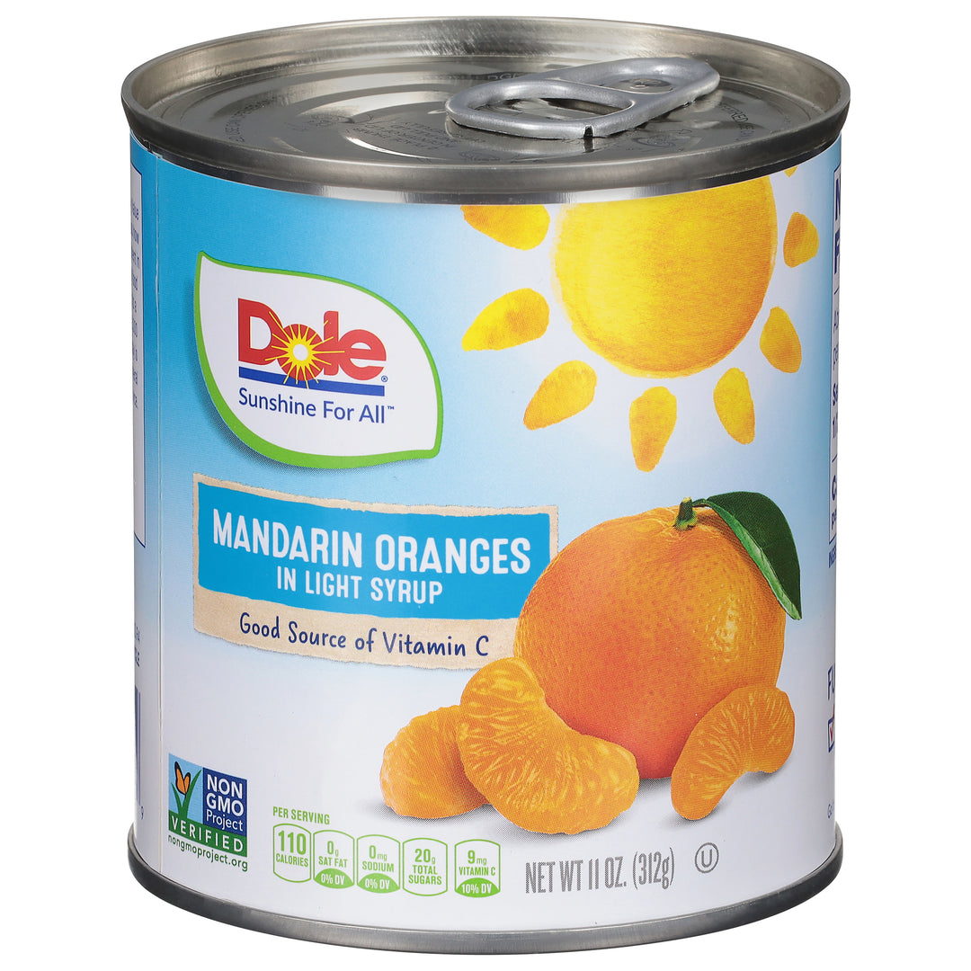 Dole In Light Syrup Mandarin Orange-11 oz.-12/Case