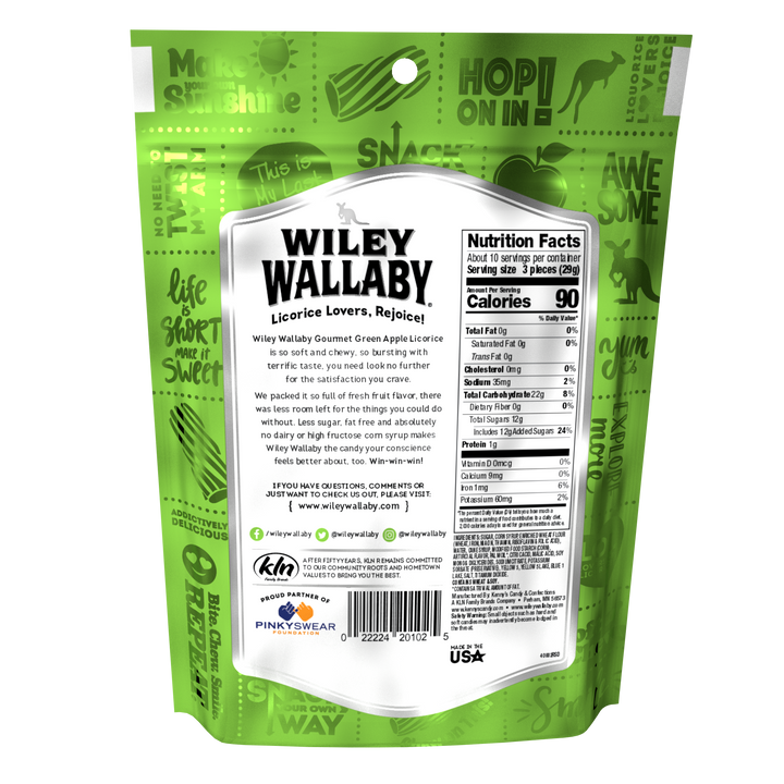 Wiley Wallaby Liquorice-10 oz.-10/Case