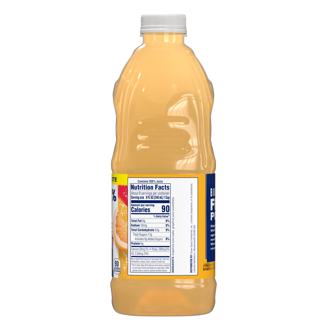 Ocean Spray 100% Grapefruit Juice-60 fl oz.-8/Case