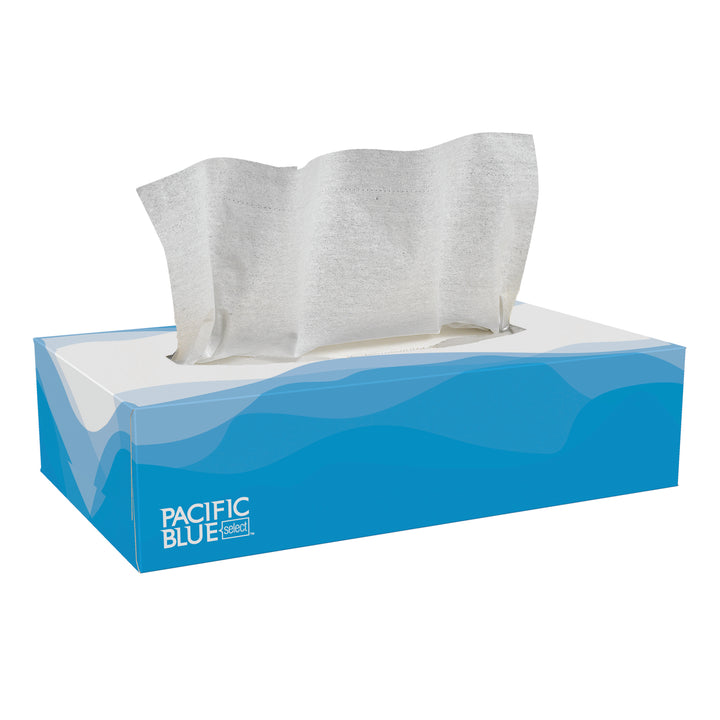 Preference Facial Tissue Flat Box White-1 Count-30/Case