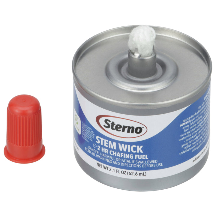 Sterno 2 Hour Stem Wick Chafing Dish Fuel-2.1 fl oz.-24/Case
