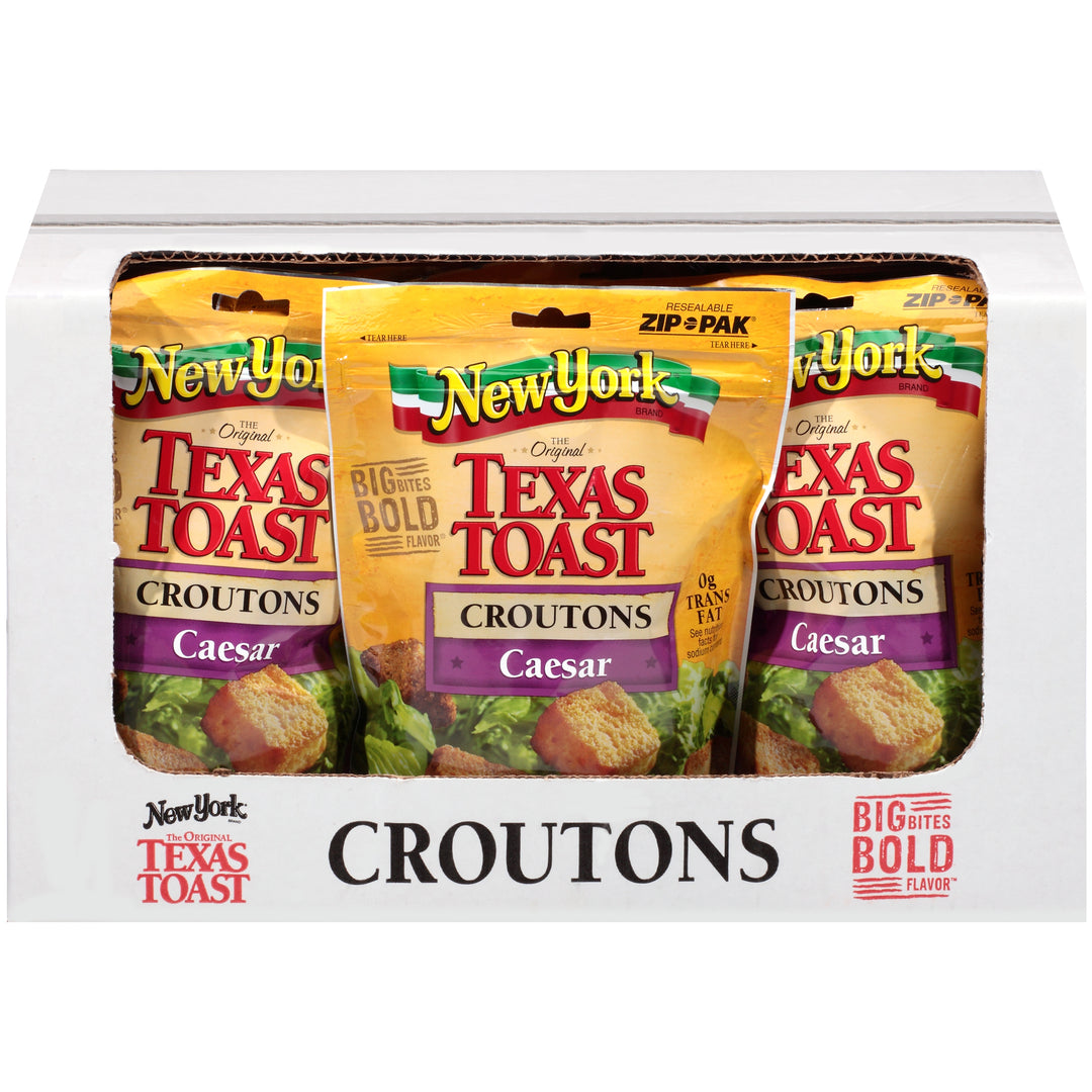 New York Texas Toast Caesar Crouton Bag-5 oz.-12/Case