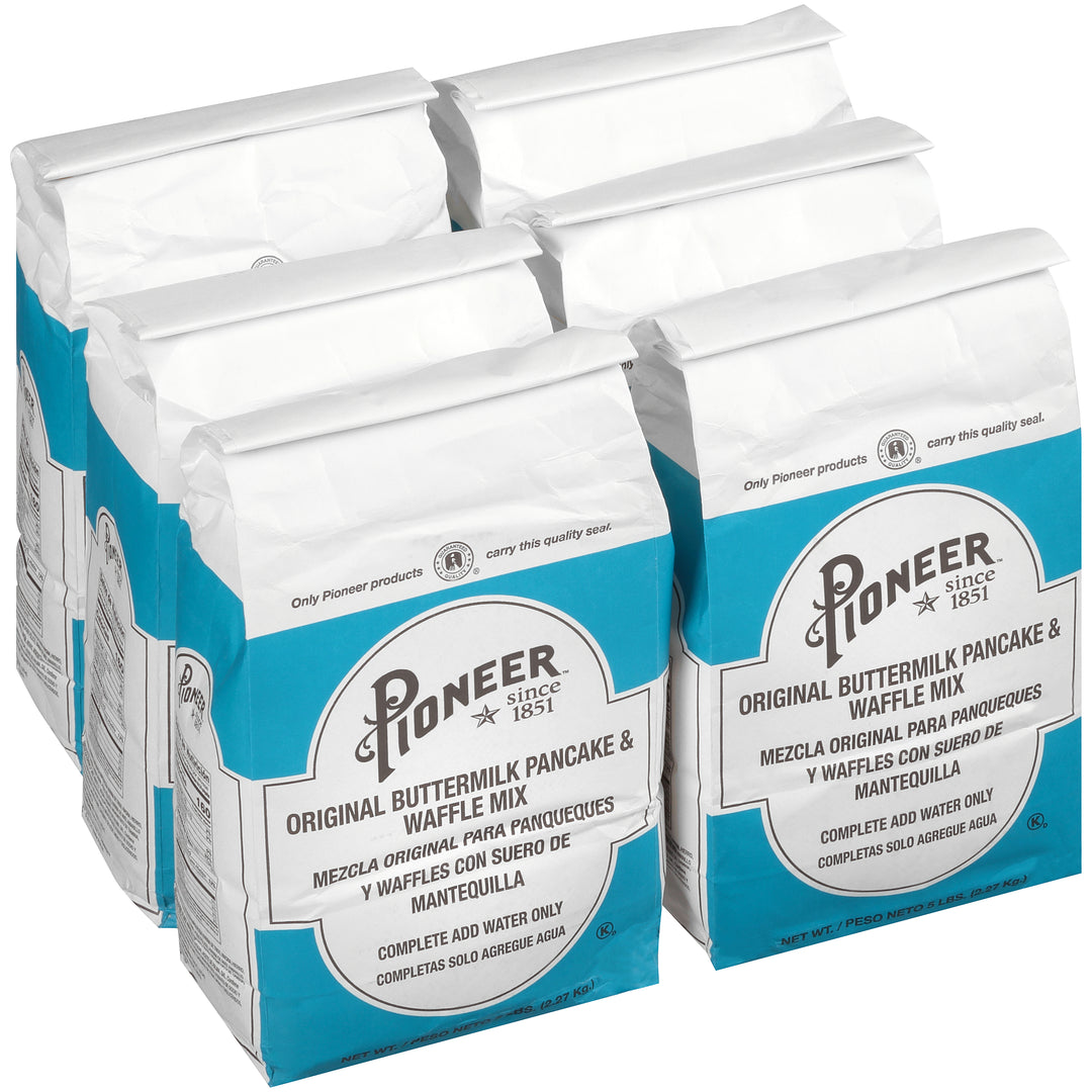 Pioneer Original Buttermilk Pancake And Waffle Mix-5 lb.-6/Case