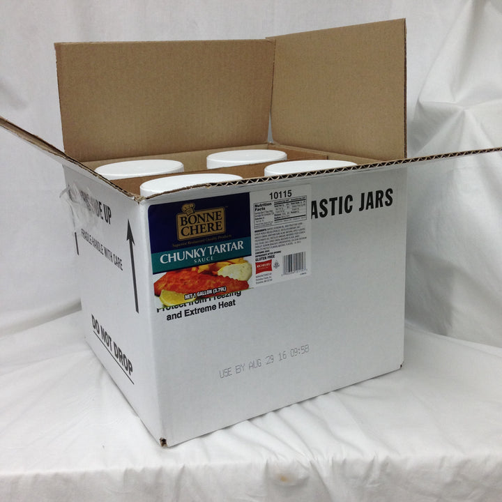 Bonne Chere Chunky Superior Tartar Sauce Bulk-1 Gallon-4/Case