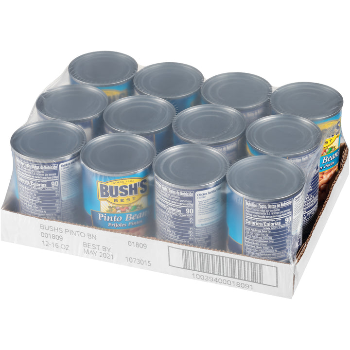 Bush's Best Pinto Beans-16 oz.-12/Case