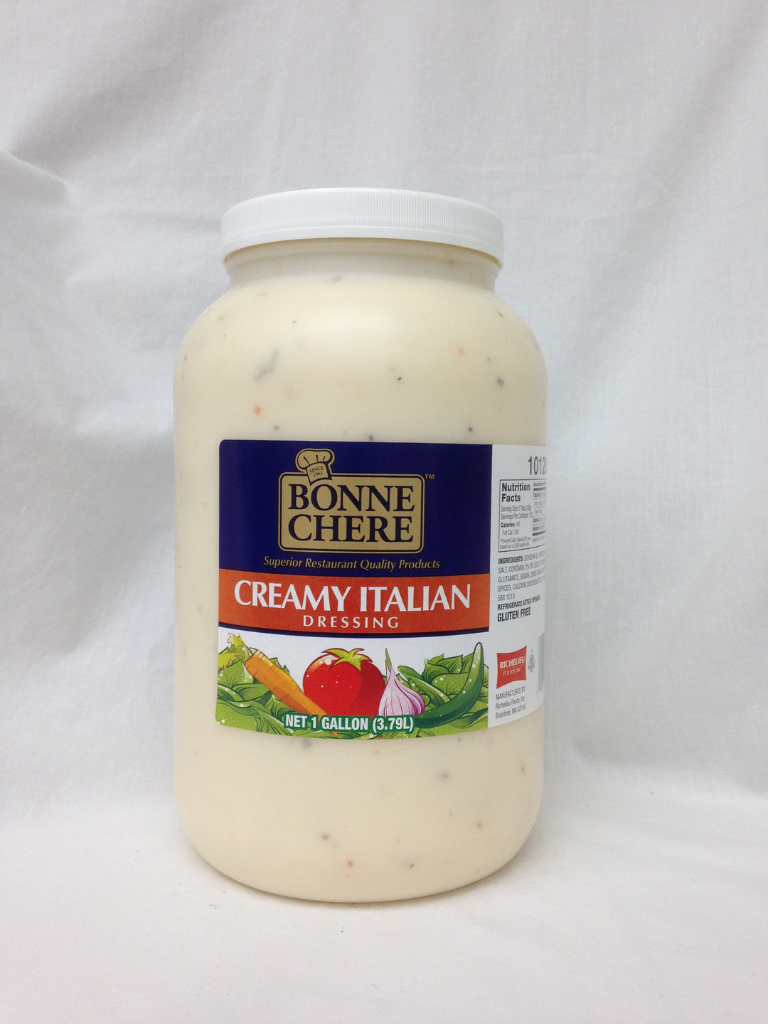 Bonne Chere Creamy Italian Superior Dressing Bulk-1 Gallon-4/Case