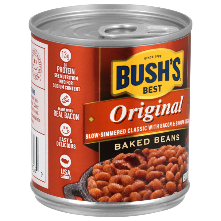 Bush's Best Pop Top Original Baked Beans-8.3 oz.-12/Case