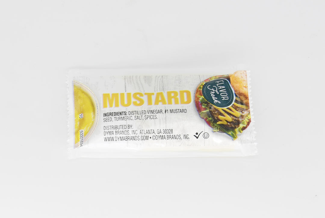 Flavor Fresh Yellow Mustard Single Serve-4.5 Gram-200/Case