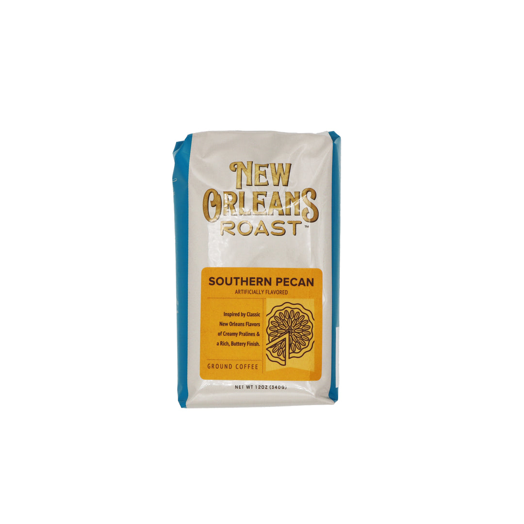 New Orleans Roast Southern Pecan Ground Coffee-12 oz.-6/Case