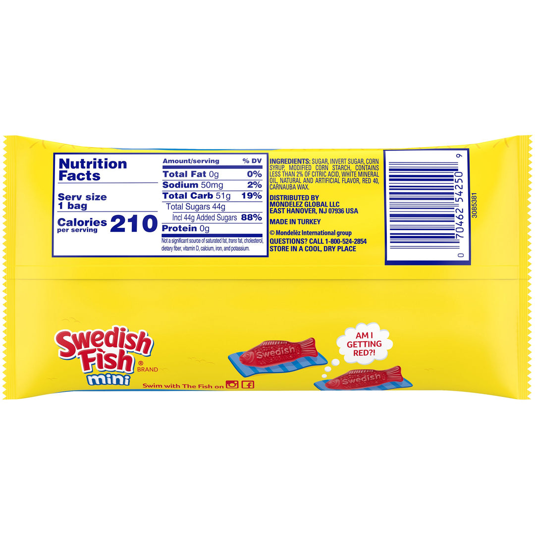 Swedish Fish Candy-2 oz.-24/Box-12/Case