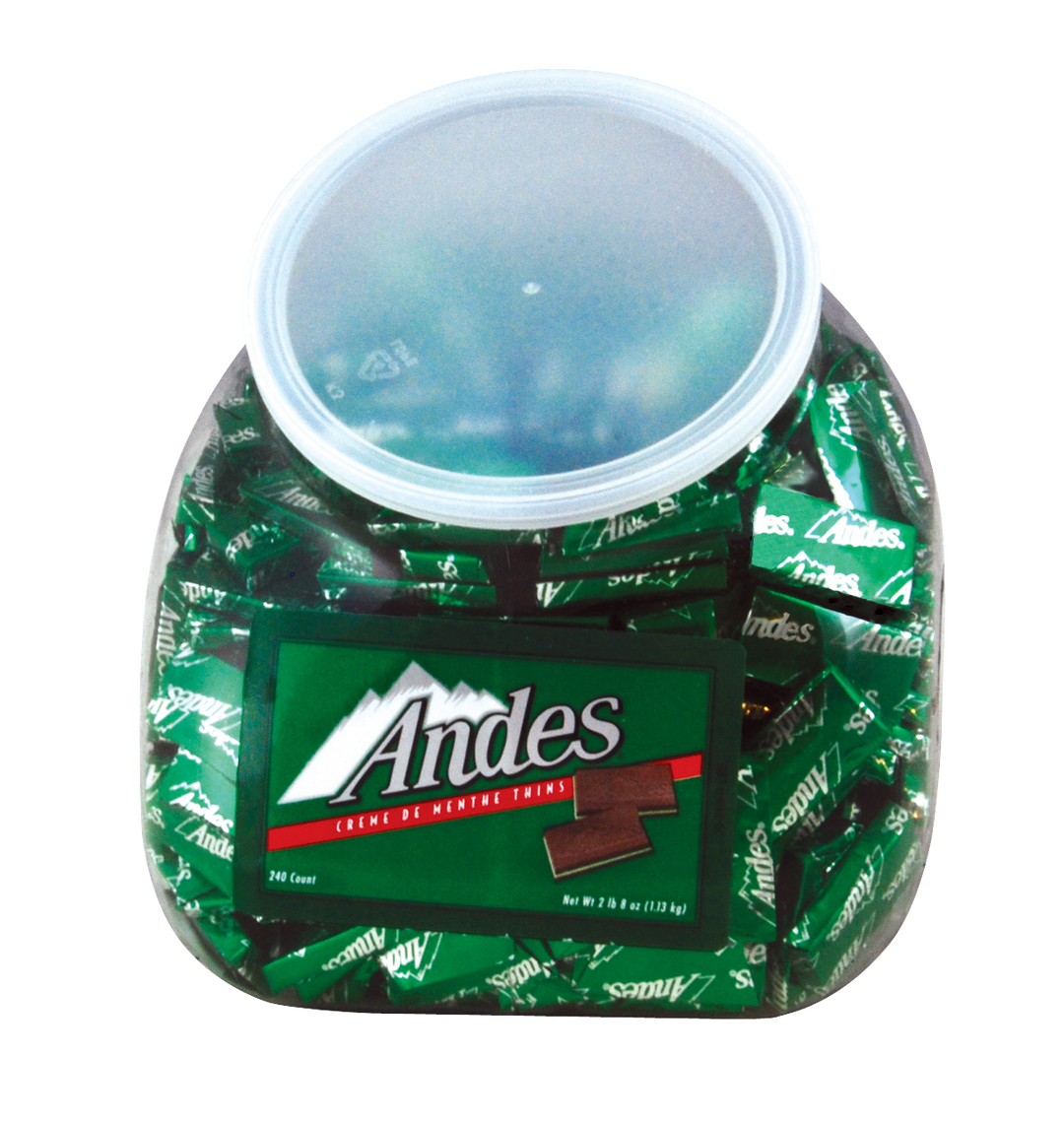 Andes Candy Creme De Menthe-40 oz.-6/Case