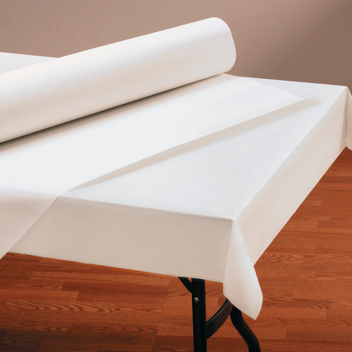 Hoffmaster Hoffmaster Bright White Paper Roll Table Cover-1 Each-1/Case