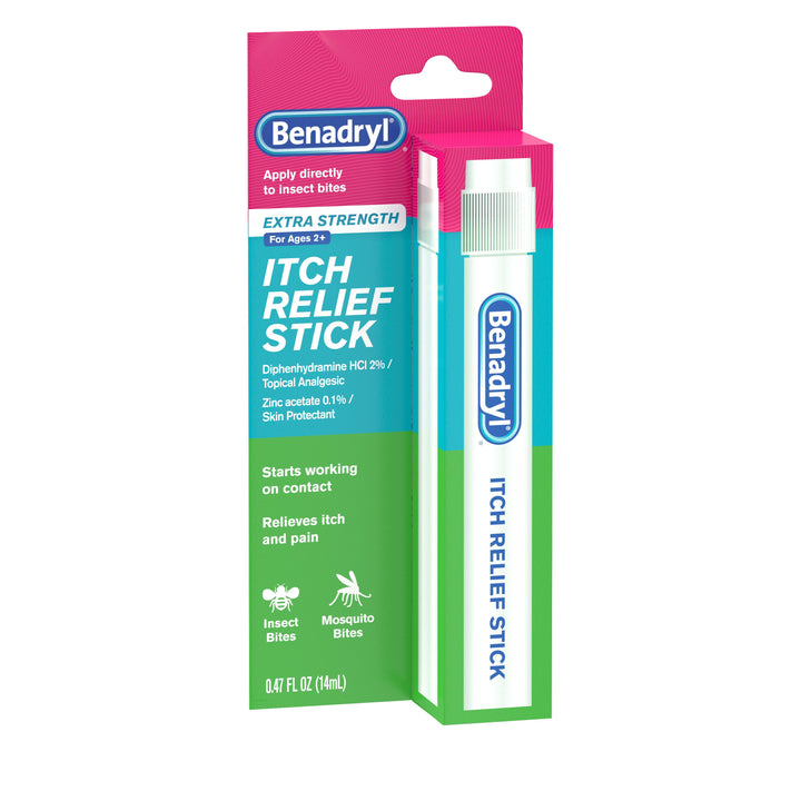 Benadryl Topical Itch Relief-14 Milileter-6/Box-4/Case