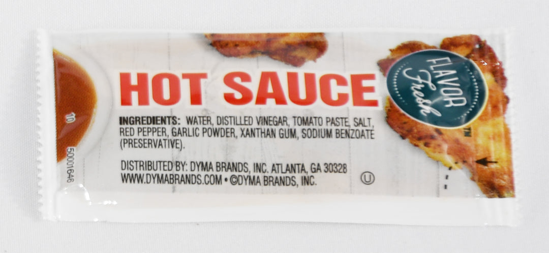 Flavor Fresh Hot Sauce Single Serve-3 Gram-200/Case