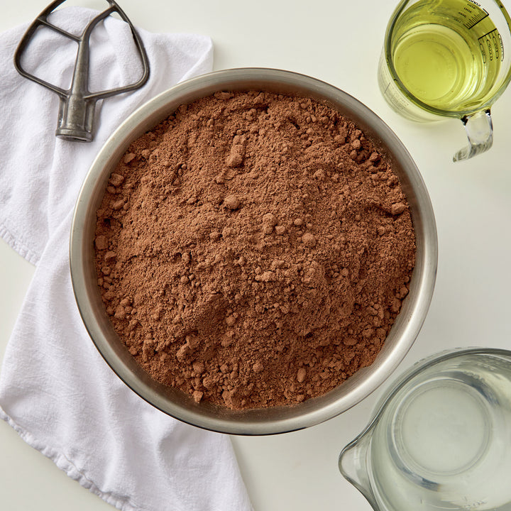 Pillsbury Double Dark Chocolate Cake Mix-50 lb.-1/Case