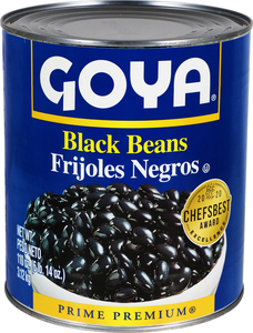 Goya Black Beans-110 oz.-6/Case