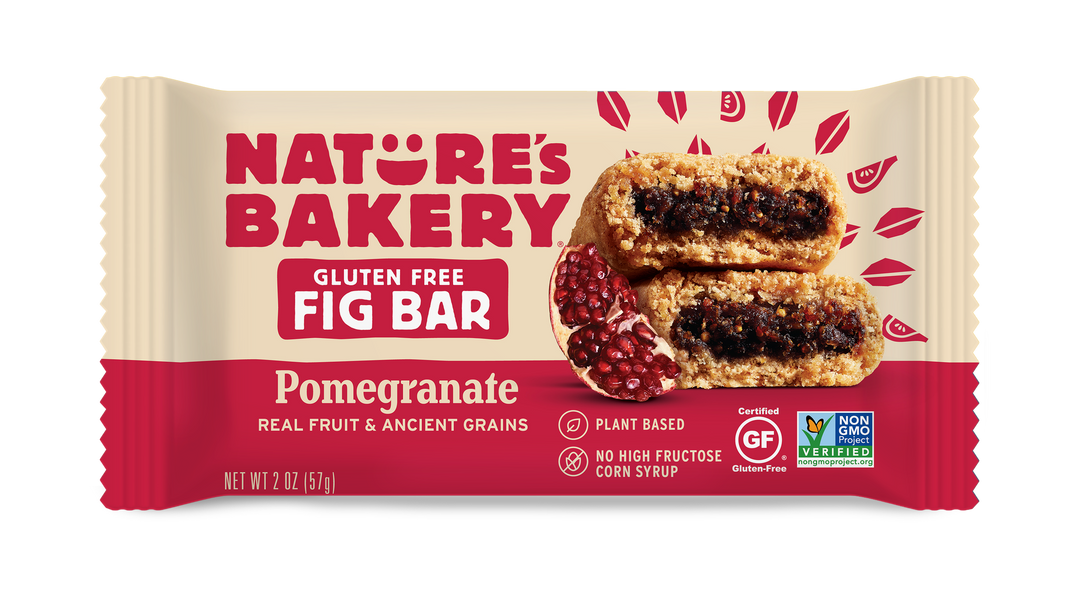 Nature's Bakery Pomegranate Gluten Free-1 Each-12/Box-7/Case