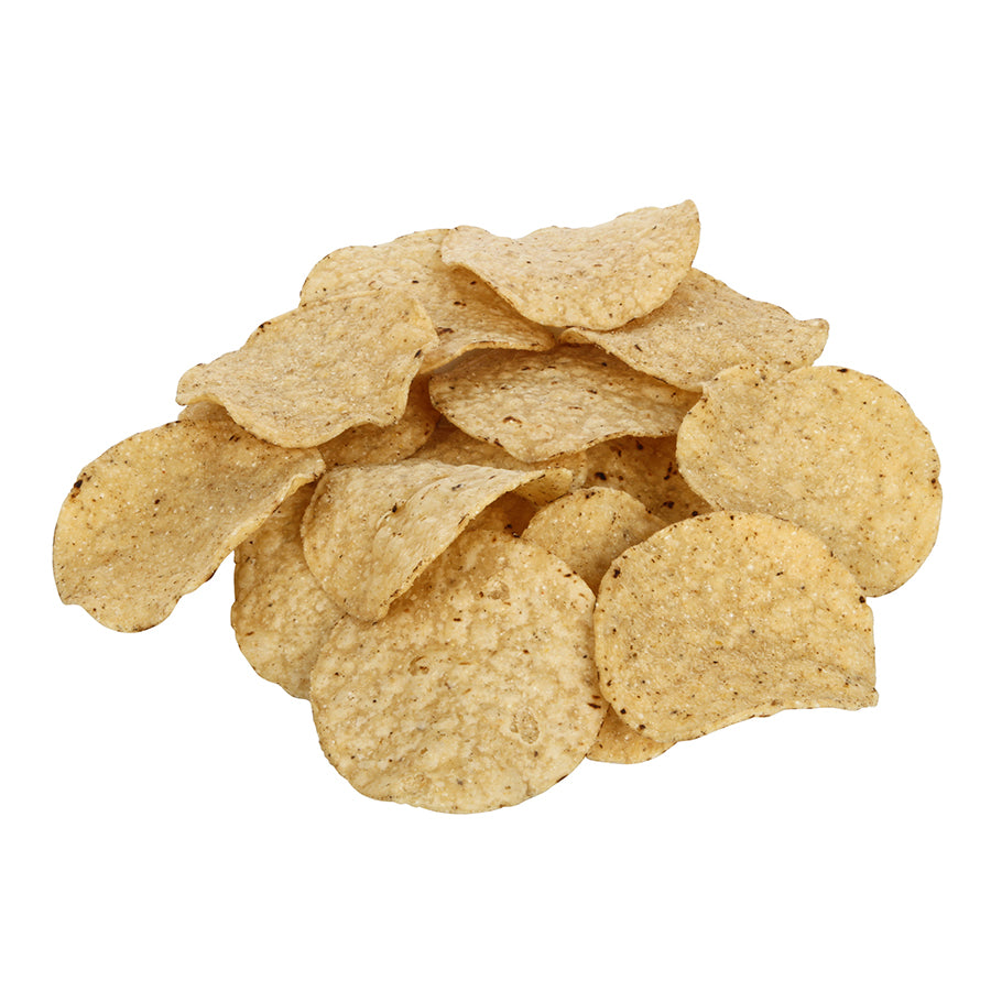 Mission Foods No Salt White Round Tortilla Chips-2 lb.-6/Case