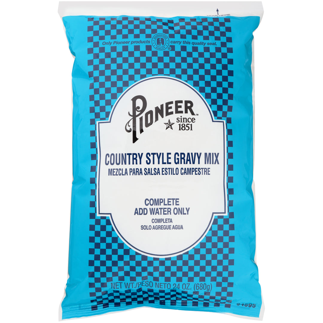 Pioneer Country Style Gravy Mix-24 oz.-6/Case