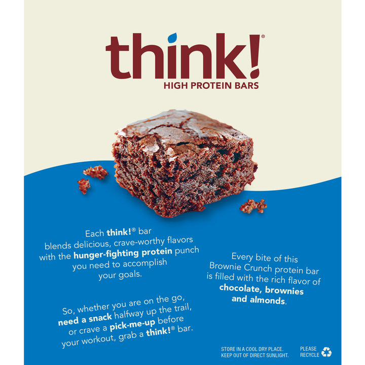 Thinkthin Brownie Crunch Bars-10.5 oz.-6/Box-4/Case