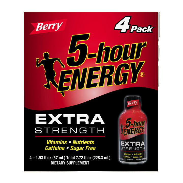 5-Hour Energy Extra Strength Berry-7.72 fl oz.s-12/Case