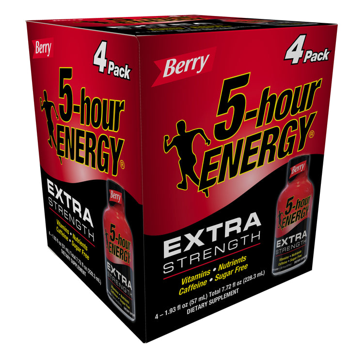 5-Hour Energy Extra Strength Berry-7.72 fl oz.s-12/Case