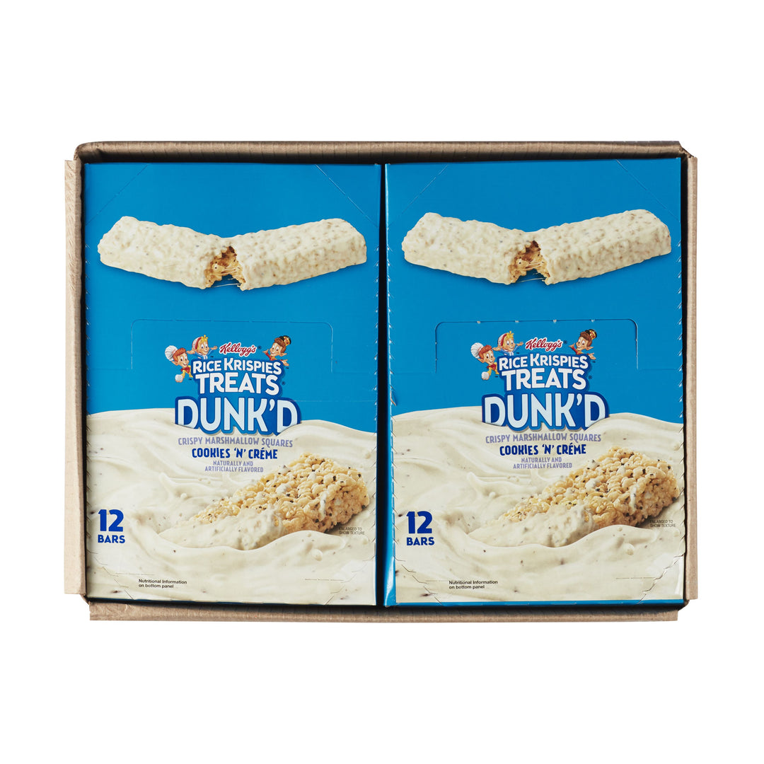Rice Krispies Rice Krispie Treats Square Cookies & Creme-3.1 oz.-12/Box-6/Case