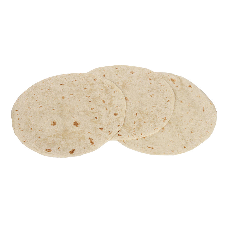 Mission Foods 12 Inch Heat Pressed Flour Tortillas-12 Count-8/Case