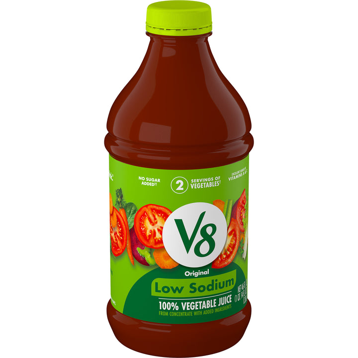 V8 Original Low Sodium Vegetable Juice-46 fl oz.s-6/Case
