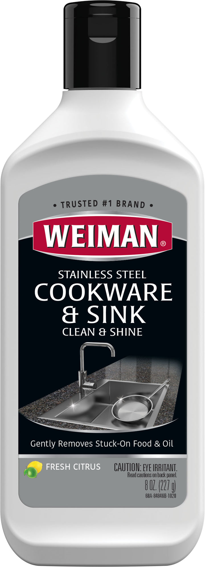 Weiman Stainless Steel Sink Cleaner-8 oz.-6/Case