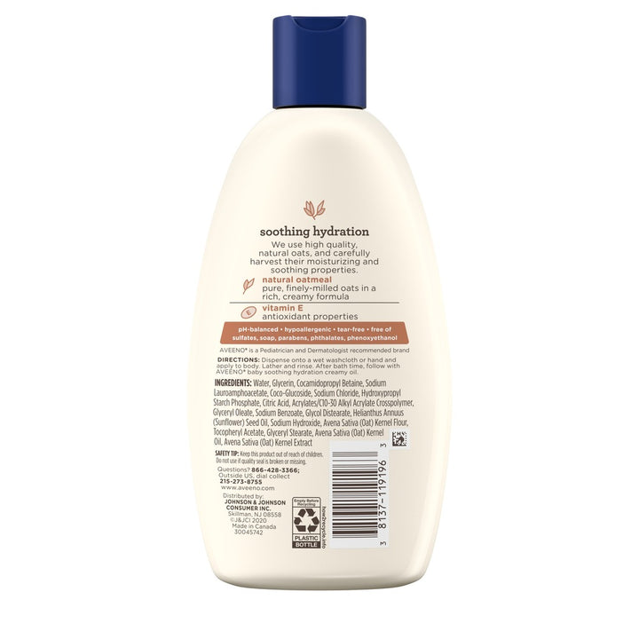 Aveeno Baby Soothing Hydration Wash 24/8 Oz.