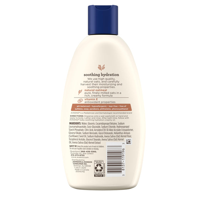 Aveeno Baby Soothing Hydration Wash 24/8 Oz.