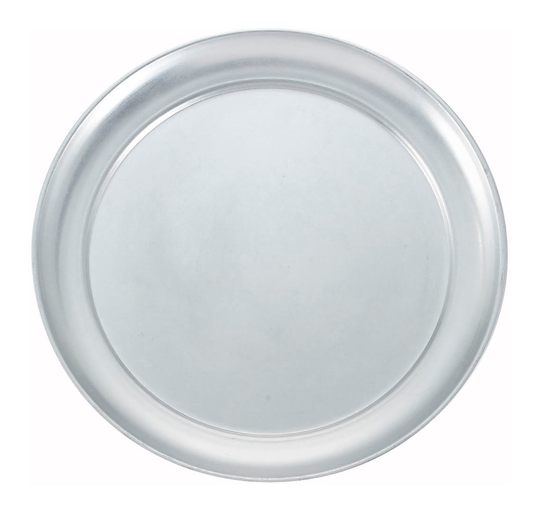 Winco 12 Inch Wide Rim Pizza Tray Aluminum-1 Each