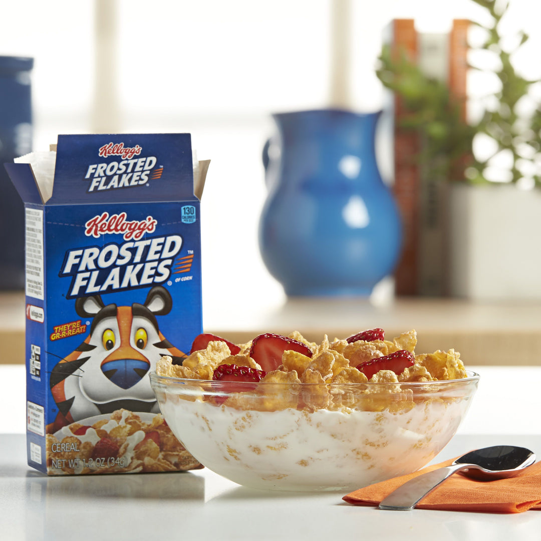 Kellogg's Frosted Flakes Cereal-1.2 oz.-70/Case