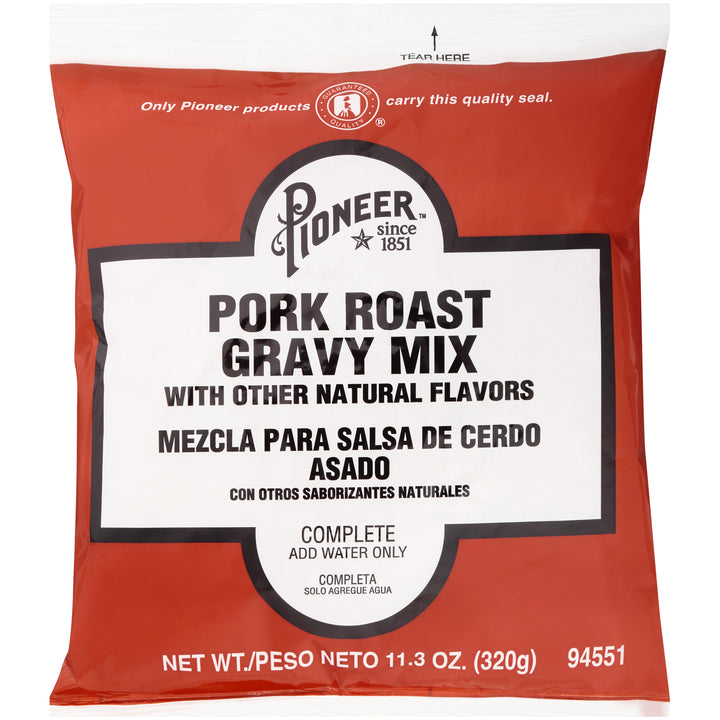 Pioneer Pork Roast Gravy Mix-11.3 oz.-6/Case