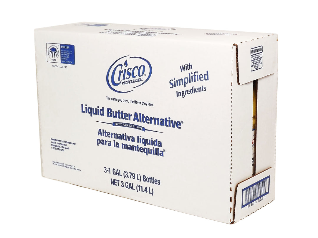 Crisco Professional Liquid Butter Alternative-1 Gallon-3/Case
