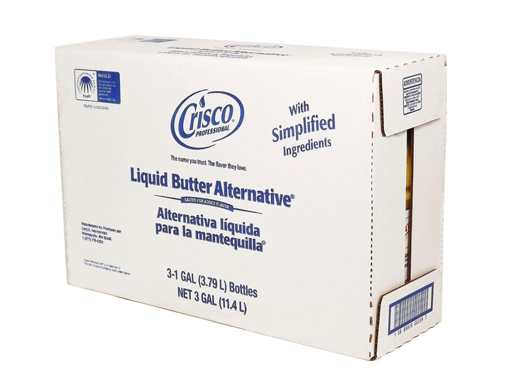 Crisco Professional Liquid Butter Alternative-1 Gallon-3/Case