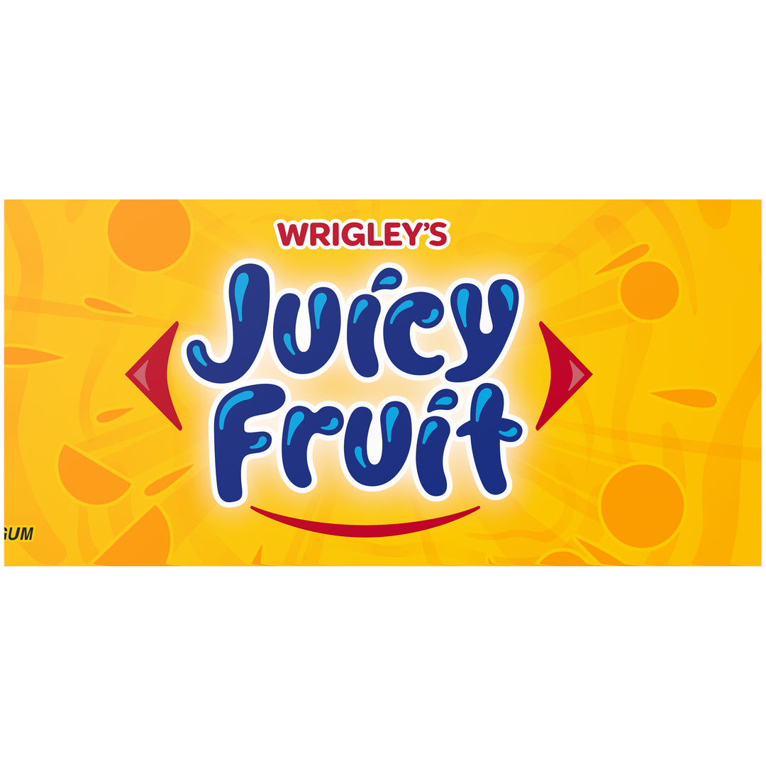 Juicy Fruit Single Serve Gum-15 Piece-10/Box-12/Case