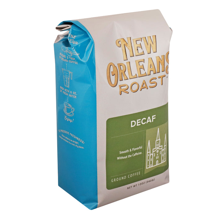 New Orleans Roast Decaffeinated Ground Coffee-12 oz.-6/Case