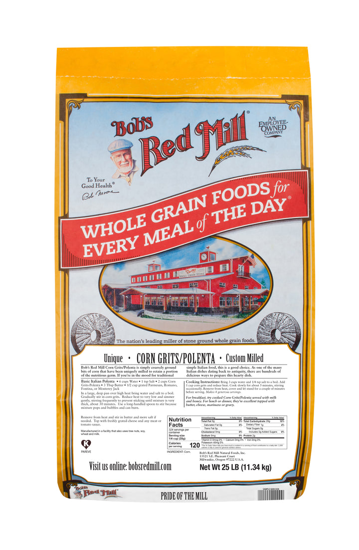 Bob's Red Mill Natural Foods Inc Corn Polenta-25 lb.