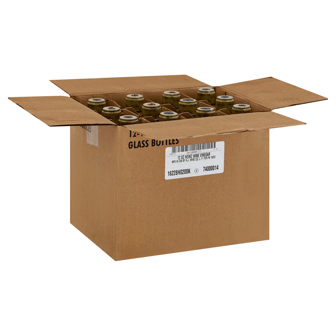 Heinz Wine Vinegar Bottle-12 fl oz.-12/Case