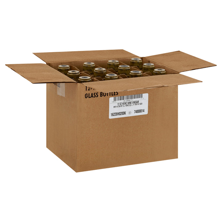 Heinz Wine Vinegar Bottle-12 fl oz.-12/Case