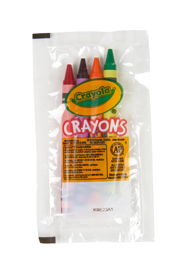 Crayola Crayon Bulk 4 Color Cello-4 Count-360/Case