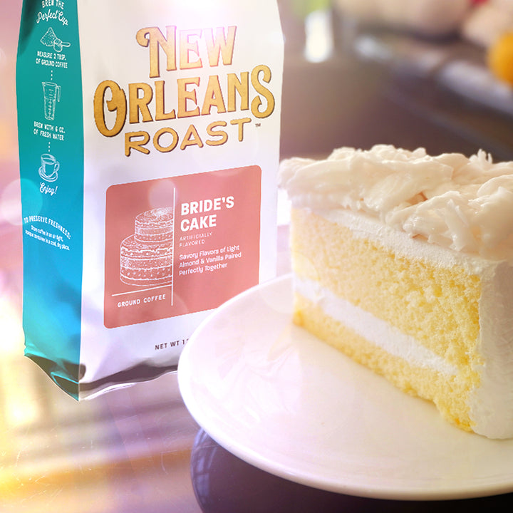 New Orleans Roast Roast Brides Cake Ground Coffee-12 oz.-6/Case