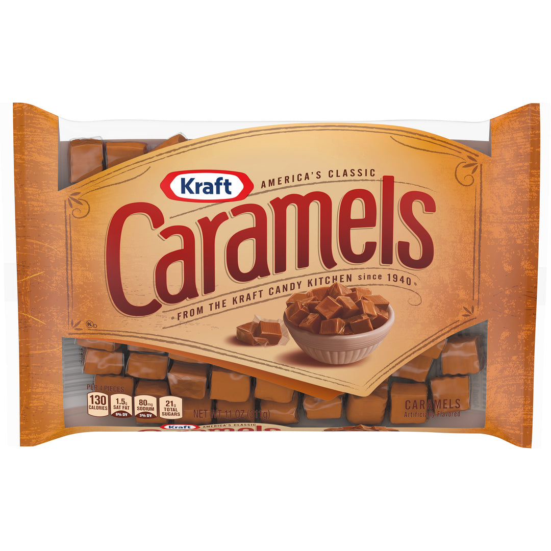 Kraft Vanilla Bag Candy Caramel 12/11 Oz.